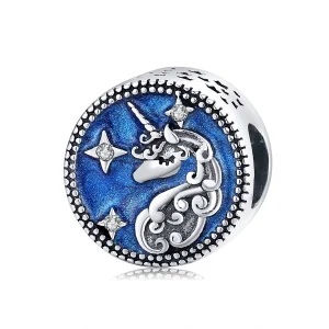 (Bild für) Einhorn-Charm im Pandora-Stil - BSC230