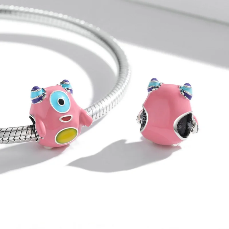 (Bild für) Einäugiges Monster-Charm im Pandora-Stil - SCC2057 - Ansicht 4