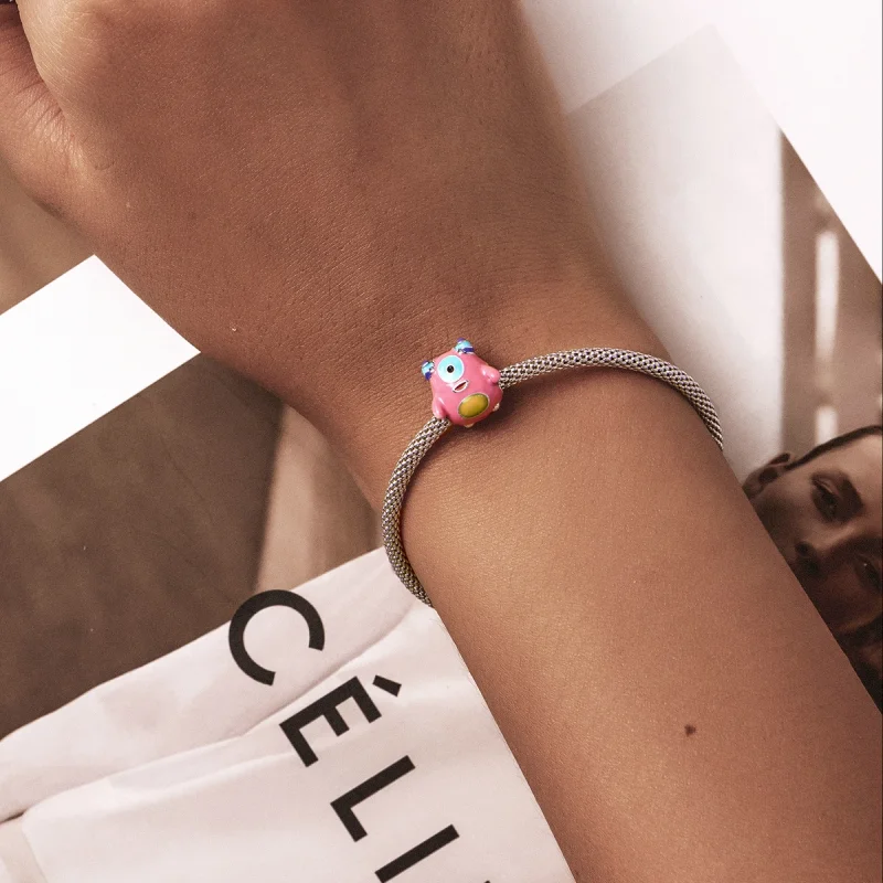 (Bild für) Einäugiges Monster-Charm im Pandora-Stil - SCC2057 - Ansicht 5