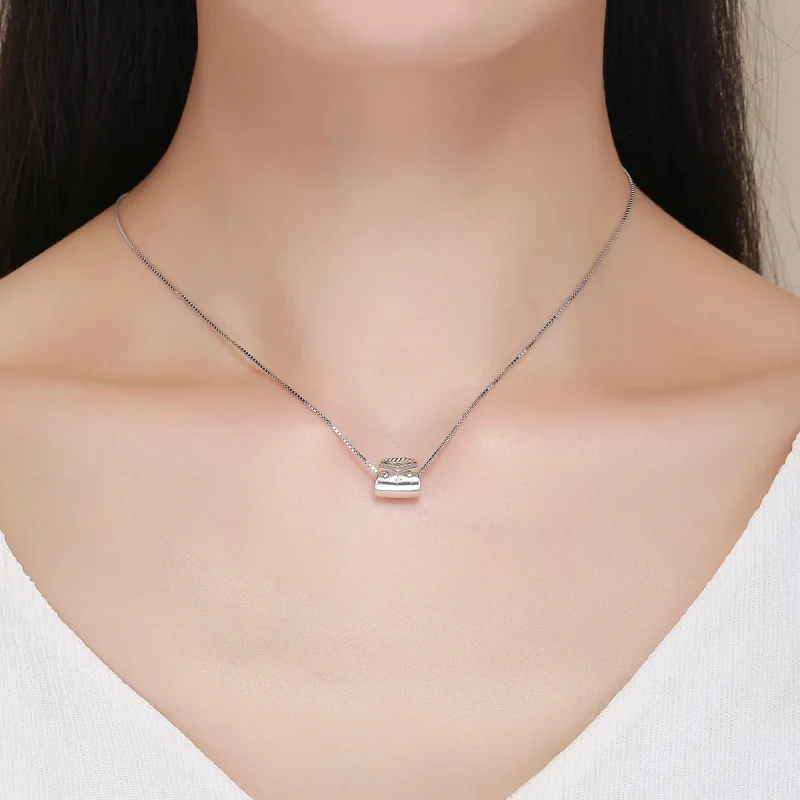 (Bild für) Eleganter Einkaufstaschen-Charm aus Silber im Pandora-Stil - SCC607 - Ansicht 6