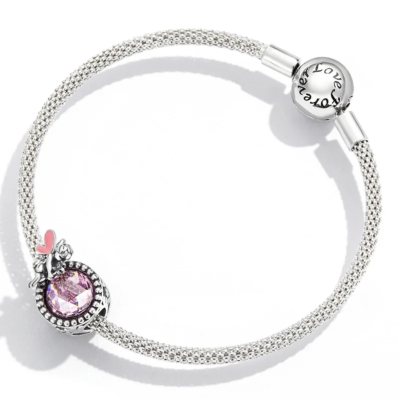 (Bild für) Elfenkugel-Charm im Pandora-Stil - BSC591 - Ansicht 4