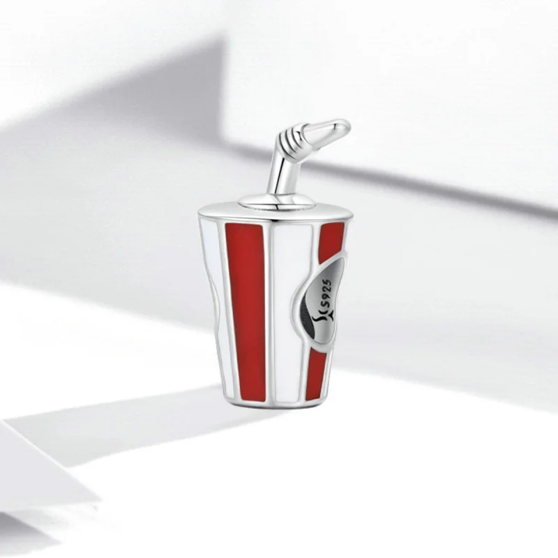 (Bild für) Erfrischender Soda-Charm im Pandora-Stil - SCC2015 - Ansicht 2
