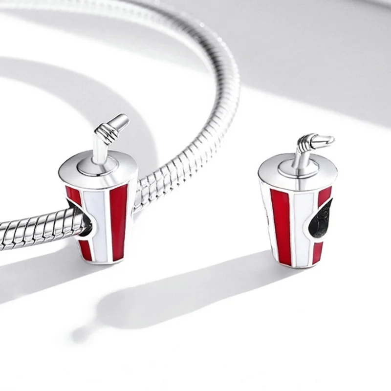 (Bild für) Erfrischender Soda-Charm im Pandora-Stil - SCC2015 - Ansicht 4