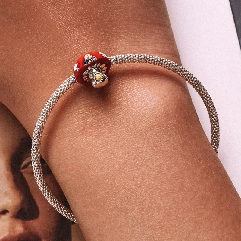 (Bild für) Exquisiter Pilzhaus-Charm im Pandora-Stil - SCC2246 - Ansicht 6