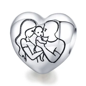 (Bild für) Familien-Charm im Pandora-Stil - BSC494
