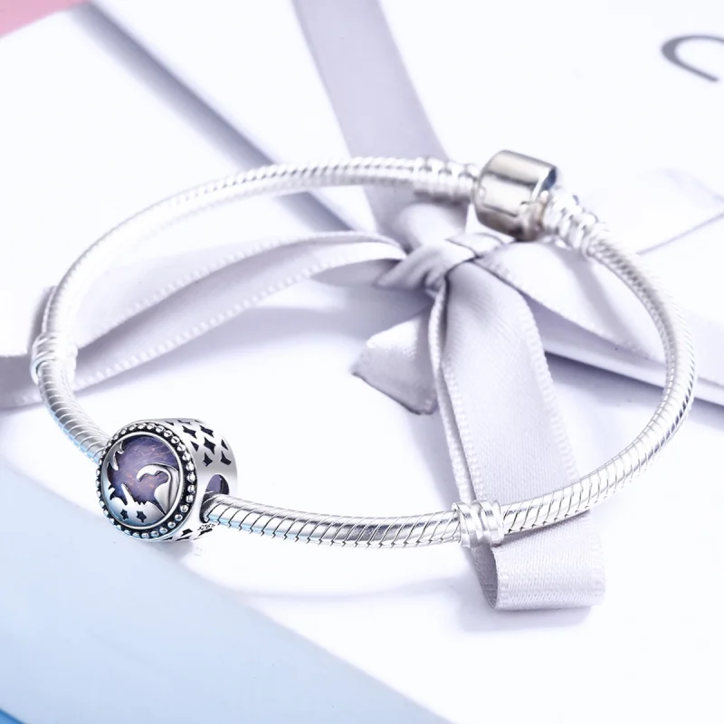 (Bild für) Fantasie-Einhorn-Charm im Pandora-Stil - SCC377 - Ansicht 4