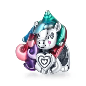 (Bild für) Fantasy-Pony-Charm im Pandora-Stil - SCC1919