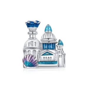 (Bild für) Fantasy-Schloss-Charm im Pandora-Stil - BSC432