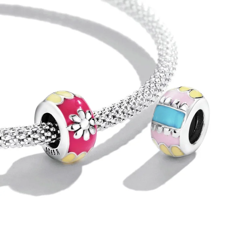 (Bild für) Farbabstandshalter-Charm im Pandora-Stil - SCC2120 - Ansicht 4