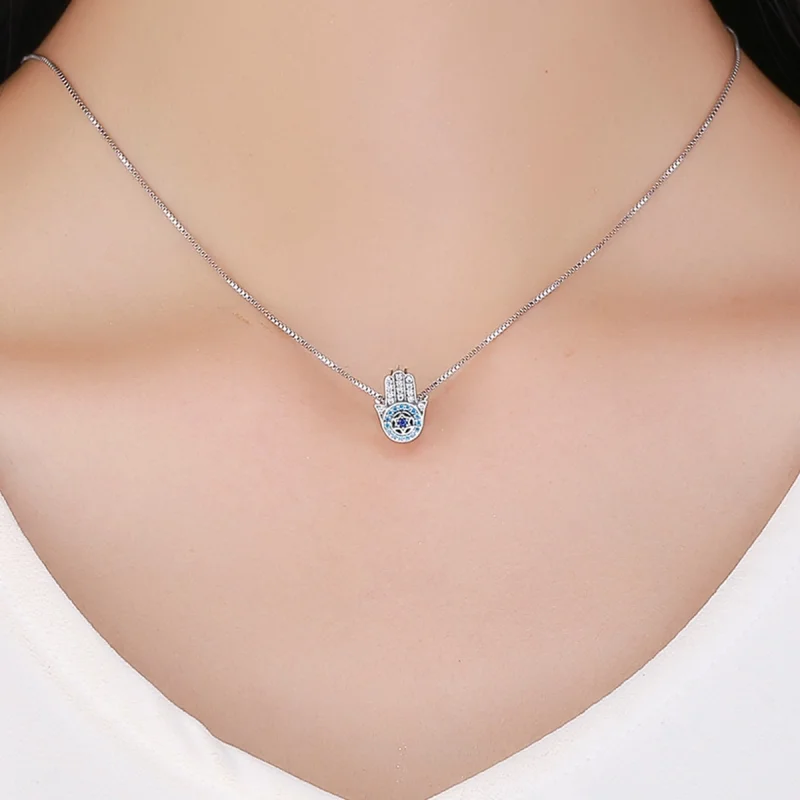 (Bild für) Fatimas Wächter-Charm aus Silber im Pandora-Stil - SCC721 - Ansicht 4