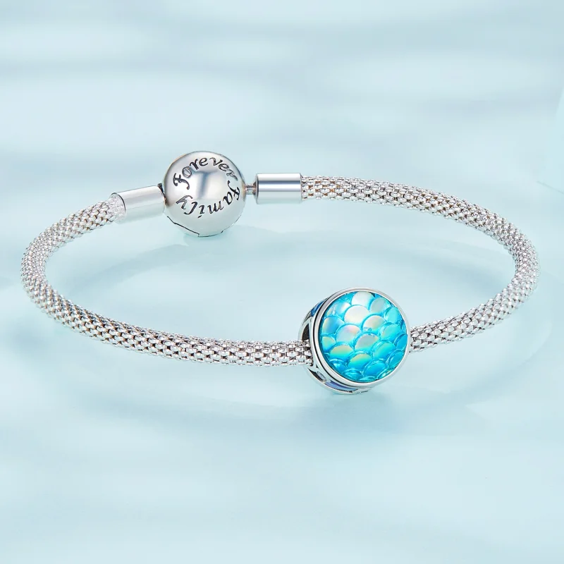 (Bild für) Fischschuppen-Charm im Pandora-Stil - SCC2412 - Ansicht 5
