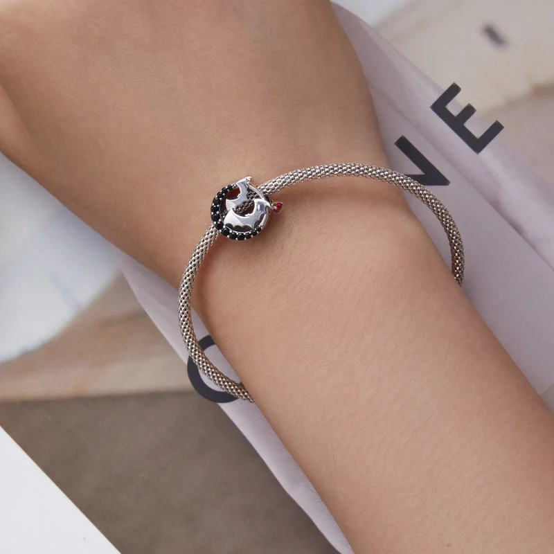 (Bild für) Fledermaus-Charm im Pandora-Stil - SCC2392 - Ansicht 5