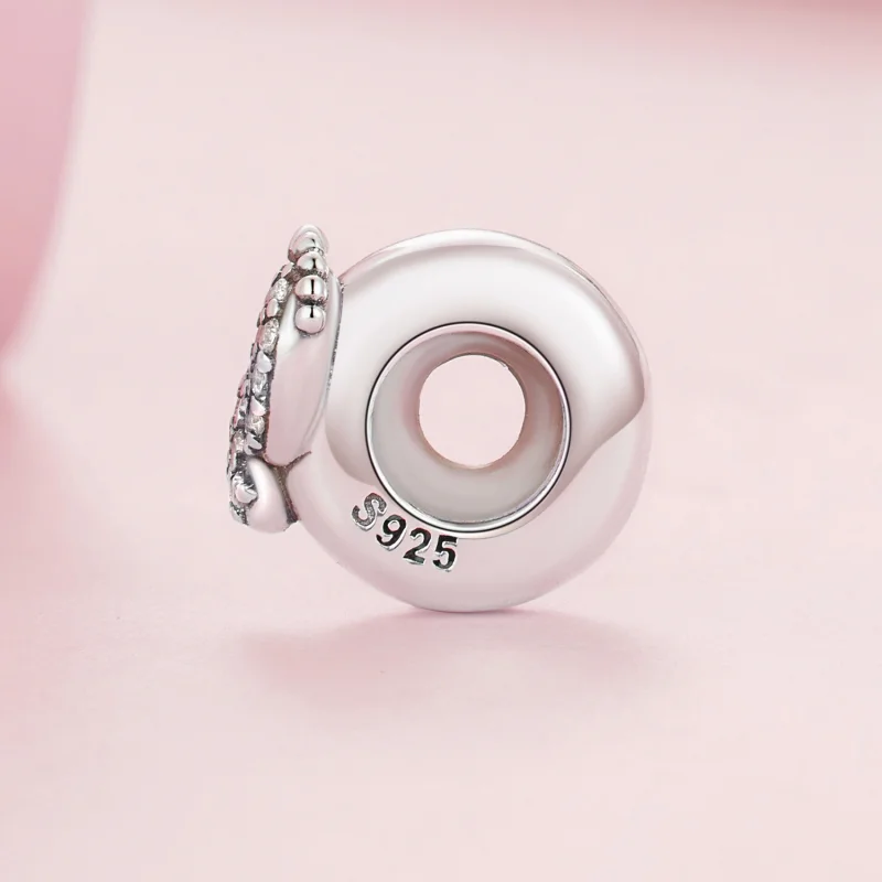 (Bild für) Fuß-Abstandshalter-Charm im Pandora-Stil - BSC688 - Ansicht 3