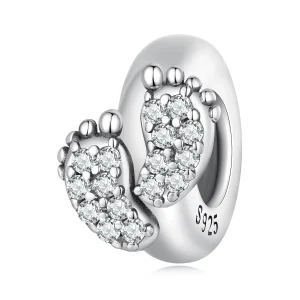 (Bild für) Fuß-Abstandshalter-Charm im Pandora-Stil - BSC688