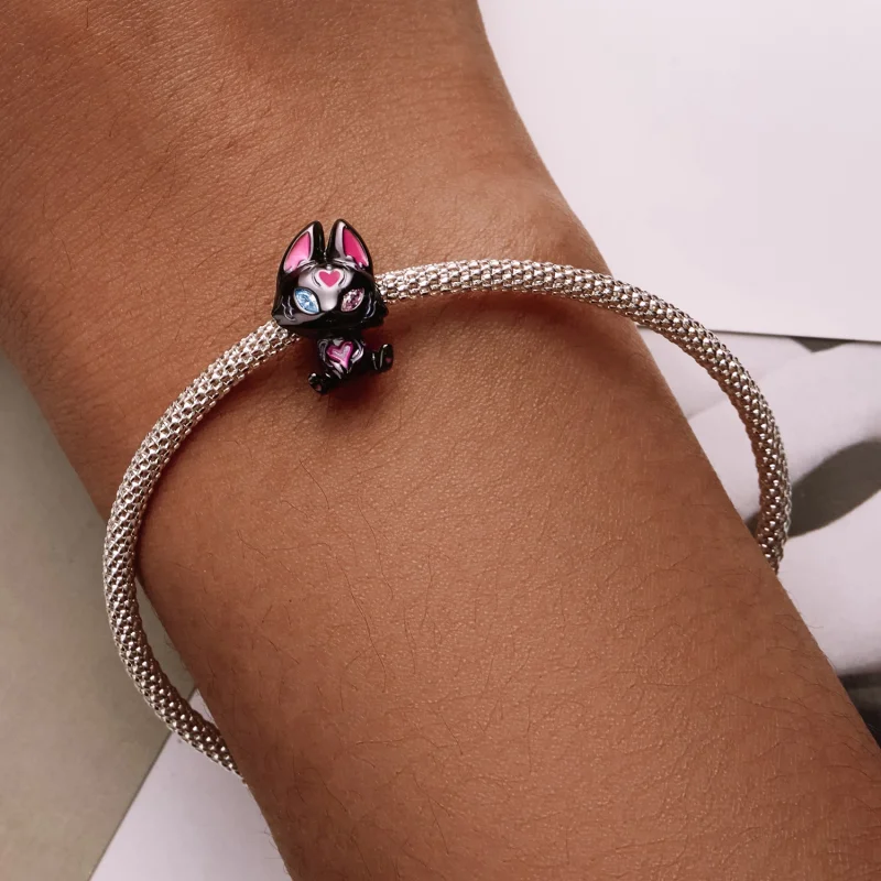 (Bild für) Fuchs-Elfen-Charm im Pandora-Stil - SCC2223 - Ansicht 6