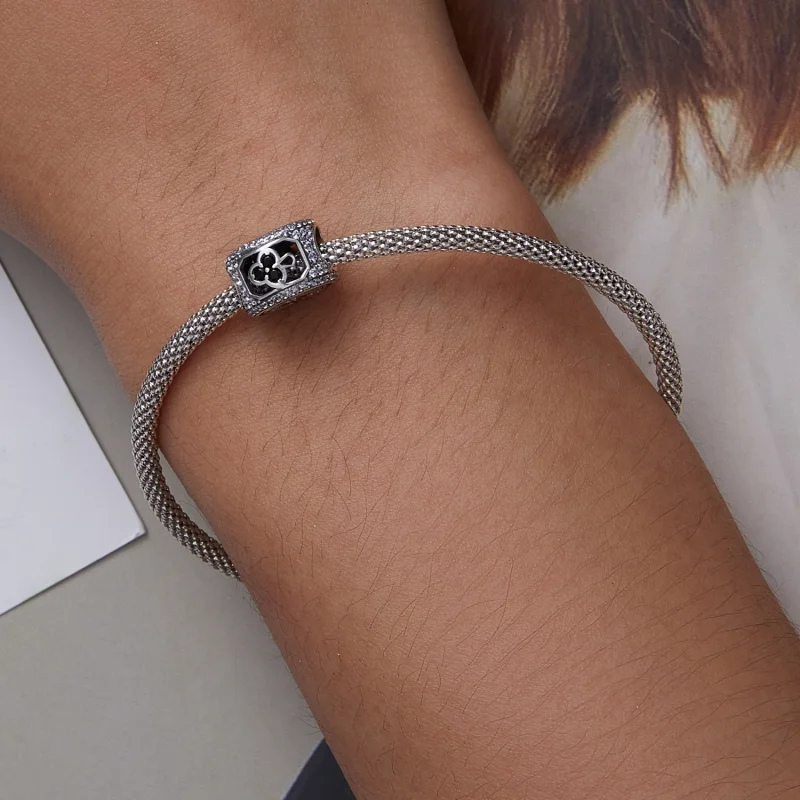(Bild für) Glücksherz-Charm im Pandora-Stil - BSC620 - Ansicht 8