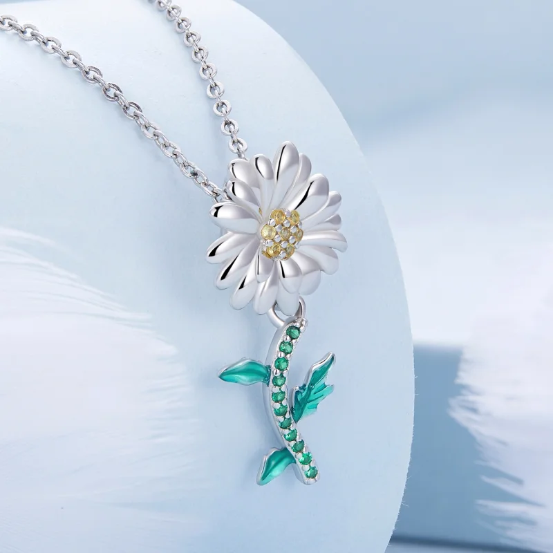 (Bild für) Gänseblümchen-Charm im Pandora-Stil - BSC648 - Ansicht 2