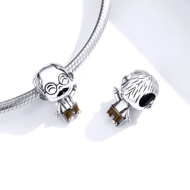 (Bild für) Großvater-Charm im Pandora-Stil - BSC176 - Ansicht 4