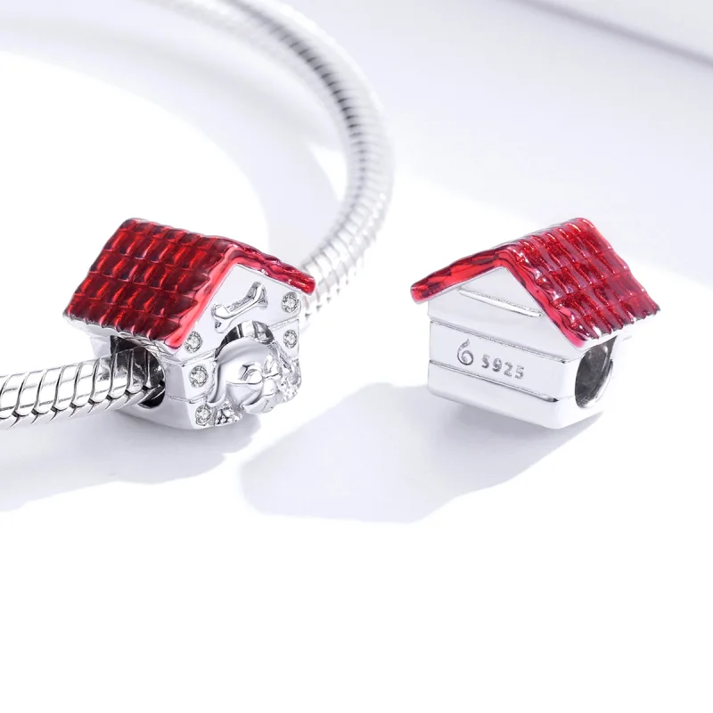 (Bild für) Haustierhaus-Charm im Pandora-Stil - BSC286 - Ansicht 2