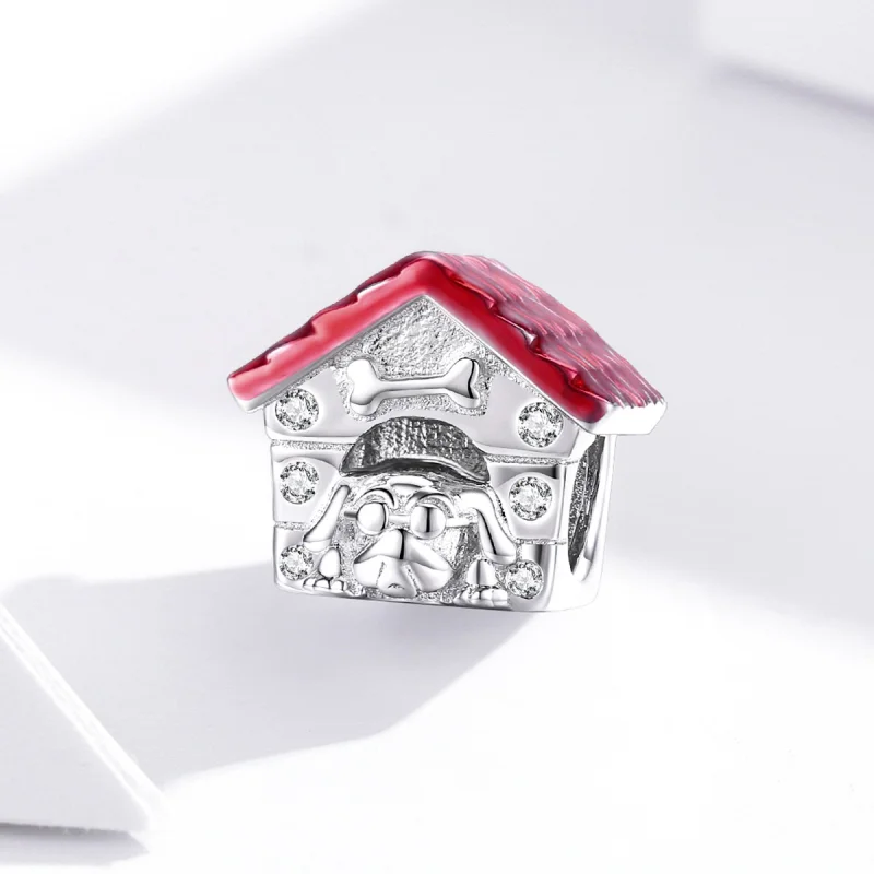 (Bild für) Haustierhaus-Charm im Pandora-Stil - BSC286 - Ansicht 3