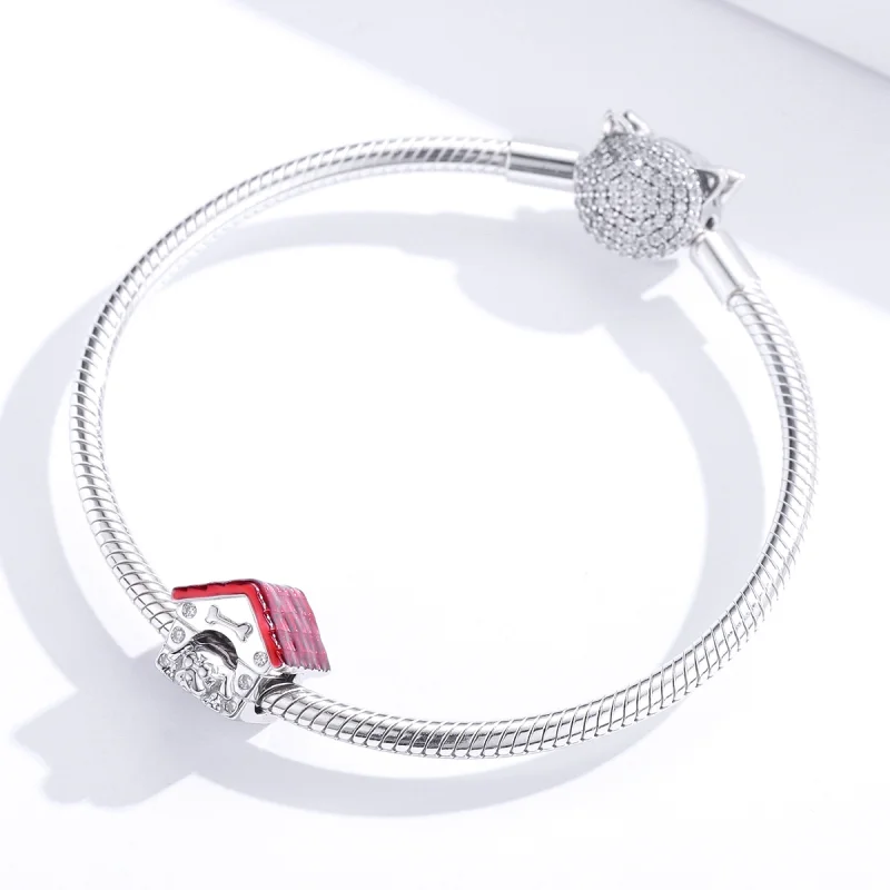 (Bild für) Haustierhaus-Charm im Pandora-Stil - BSC286 - Ansicht 4