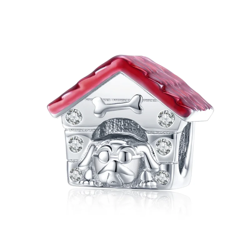 (Bild für) Haustierhaus-Charm im Pandora-Stil - BSC286