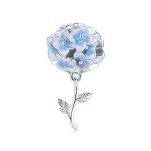 (Bild für) Hortensien-Charm im Pandora-Stil - BSC392