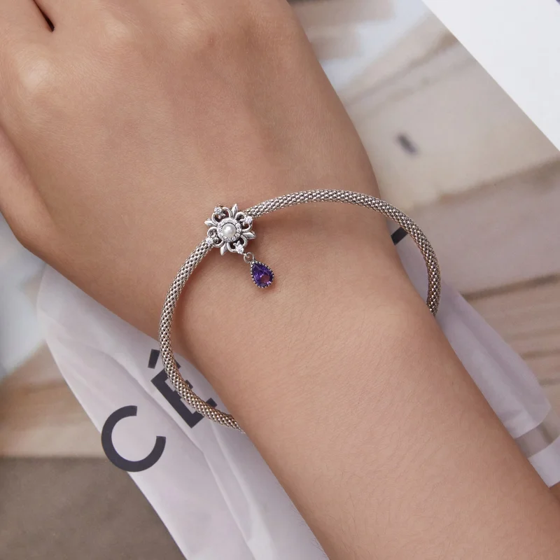 (Bild für) Iris-Charm im Pandora-Stil - BSC674 - Ansicht 5