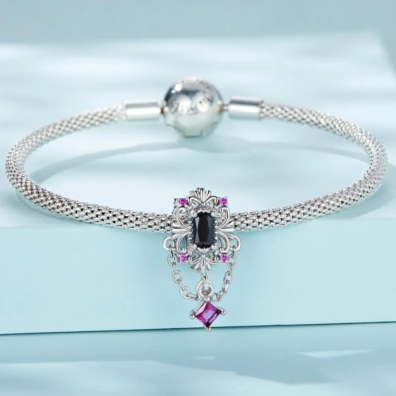 (Bild für) Iris-Charm im Pandora-Stil - SCC2379 - Ansicht 3