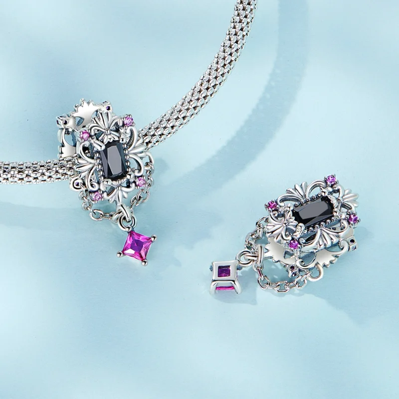 (Bild für) Iris-Charm im Pandora-Stil - SCC2379 - Ansicht 4