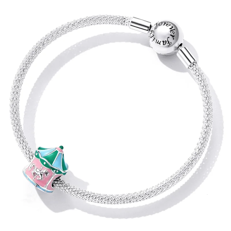 (Bild für) Karussell-Charm im Pandora-Stil - SCC2233 - Ansicht 5