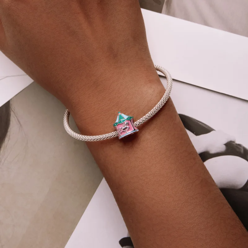 (Bild für) Karussell-Charm im Pandora-Stil - SCC2233 - Ansicht 6