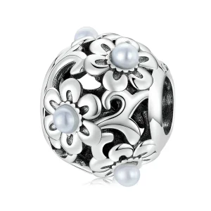 (Bild für) Klassischer Blumen-Charm im Pandora-Stil - SCC2182