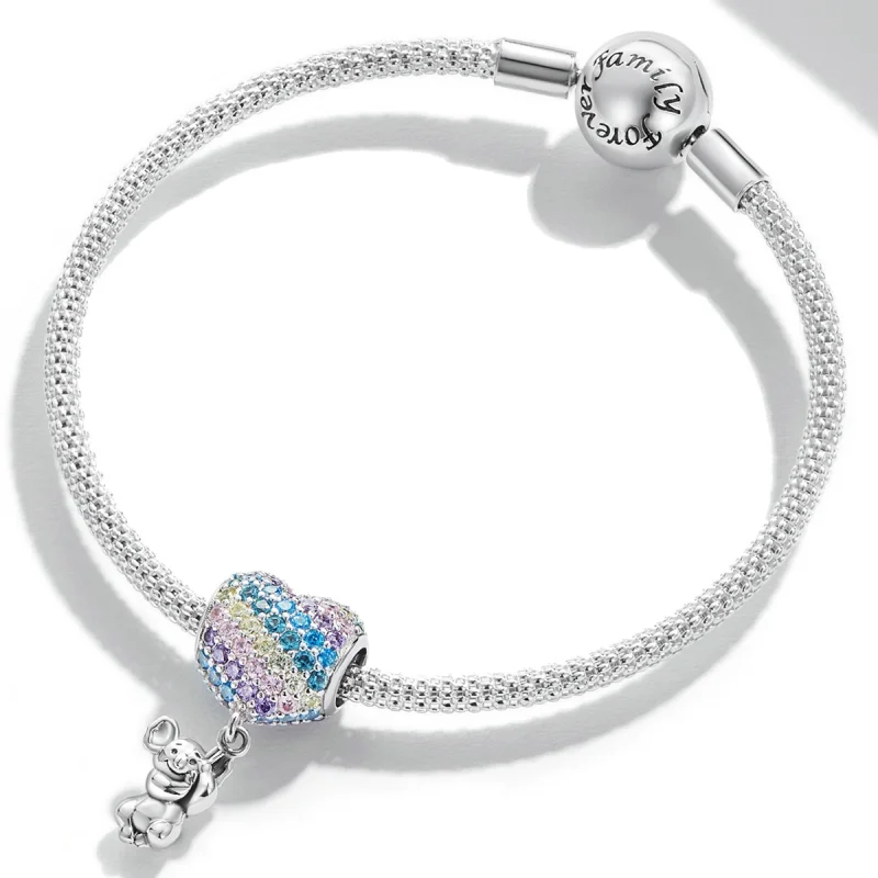 (Bild für) Liebesballon-Koala-Charm im Pandora-Stil - SCC2116 - Ansicht 3
