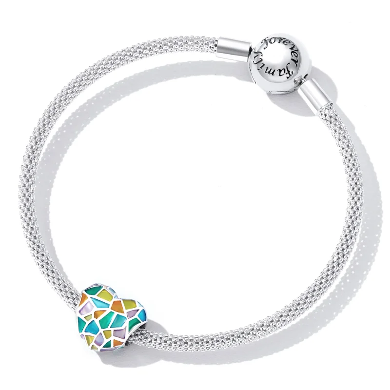 (Bild für) Liebesfenster-Charm im Pandora-Stil - SCC2266 - Ansicht 4