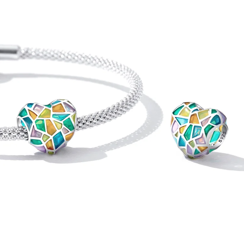 (Bild für) Liebesfenster-Charm im Pandora-Stil - SCC2266 - Ansicht 5