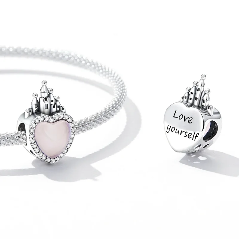(Bild für) Liebesschloss-Charm im Pandora-Stil - SCC2207 - Ansicht 4