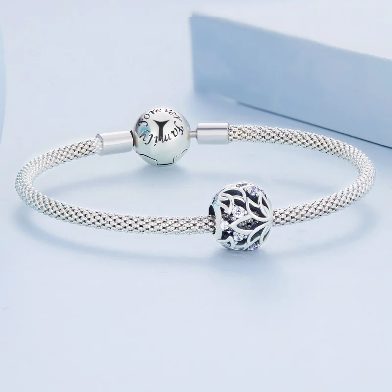 (Bild für) Lotus-Charm im Pandora-Stil - BSC675 - Ansicht 5