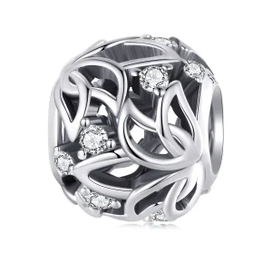 (Bild für) Lotus-Charm im Pandora-Stil - BSC675