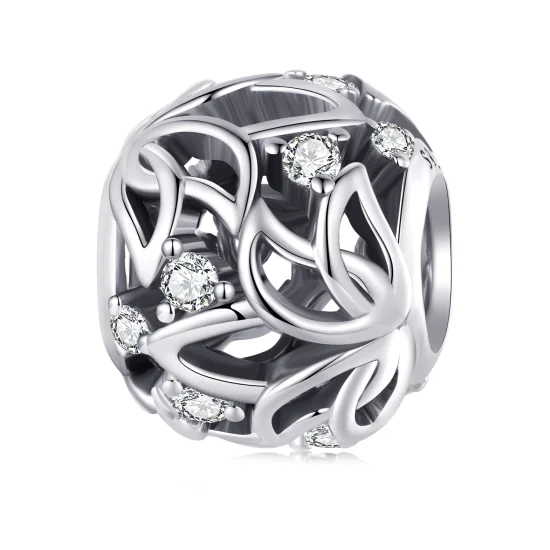 (Bild für) Lotus-Charm im Pandora-Stil - BSC675