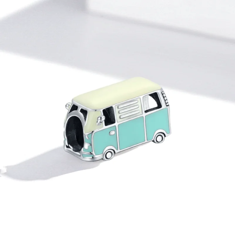 (Bild für) Mini-Bus-Charm im Pandora-Stil - SCC1972 - Ansicht 2
