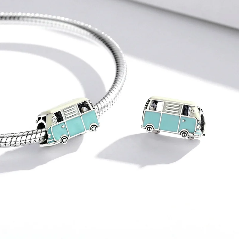 (Bild für) Mini-Bus-Charm im Pandora-Stil - SCC1972 - Ansicht 4