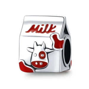 (Bild für) Mini-Milch-Charm im Pandora-Stil - SCC1945