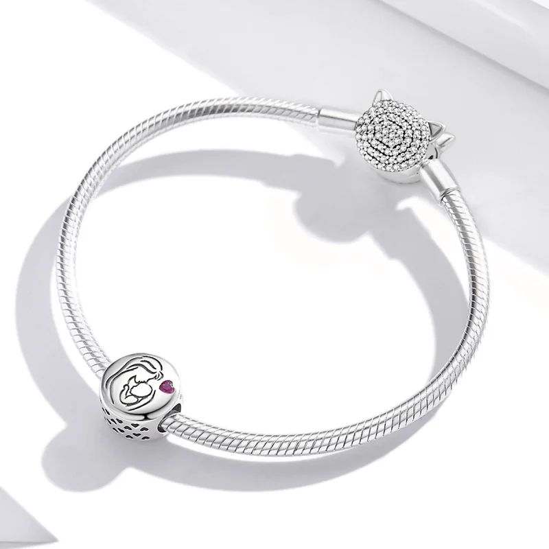 (Bild für) Mutterliebe-Charm im Pandora-Stil - BSC493 - Ansicht 3