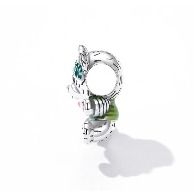 (Bild für) Neon-Bär-Puppen-Charm im Pandora-Stil - SCC2231 - Ansicht 3