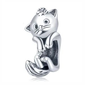 (Bild für) Niedlicher Fuchs-Charm im Pandora-Stil - SCC1925
