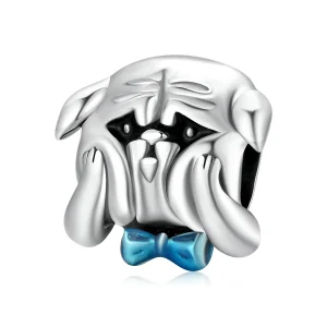 (Bild für) Niedlicher Hundekampf-Charm im Pandora-Stil - SCC2009