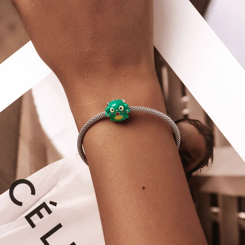 (Bild für) Niedlicher Monster-Charm im Pandora-Stil - SCC2054 - Ansicht 5