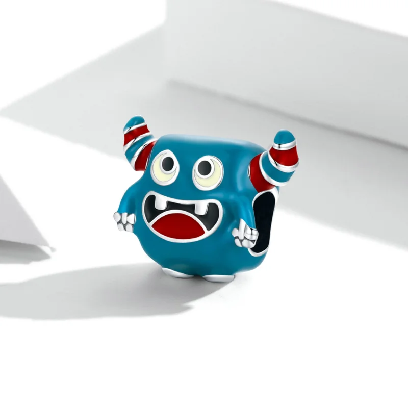 (Bild für) Niedlicher Monster-Charm im Pandora-Stil - SCC2055 - Ansicht 2