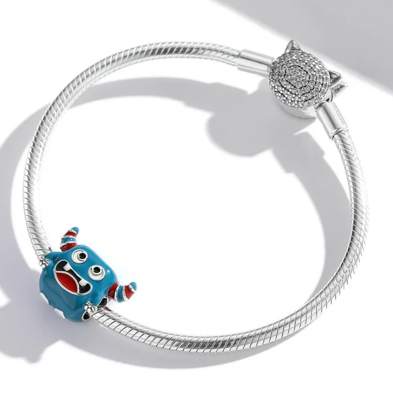 (Bild für) Niedlicher Monster-Charm im Pandora-Stil - SCC2055 - Ansicht 3